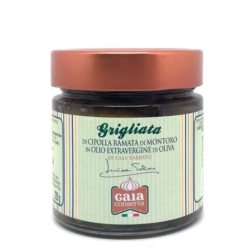 Grigliata di Cipolla Ramata di Montoro in Olio EVO-5,80 €