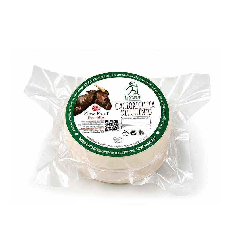 Cacioricotta di Capra del Cilento Stagionato "Presidio Slow Food" - € 7,18