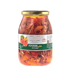 Peperoni a filetti sott'olio